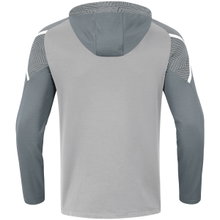 JAKO Kapuzensweat (Hoodie) Performance (Polyester-Fleece) hellgrau Damen